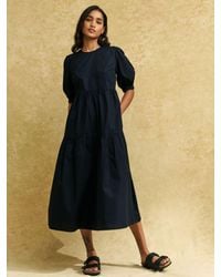 Nobody's Child - Rochelle Organic Cotton Midi Dress - Lyst