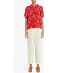 Lolly's Laundry - Floral Print Blouse - Lyst