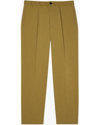 Paul Smith - Ps Front Pleat Elastic Waist Trousers - Lyst