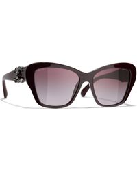 Chanel - Ch5458 Butterfly Sunglasses - Lyst