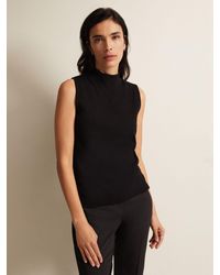 Phase Eight - Miley High Neck Sleeveless Tank Top - Lyst