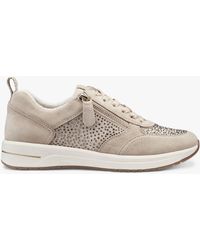 Hotter - Zodiac Embellished Zip And Go Trainers - Lyst