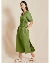 Albaray - Organic Cotton Elastic Waist Dress - Lyst