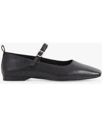 Vagabond Shoemakers - Delia Leather Flat Mary Jane Shoes - Lyst