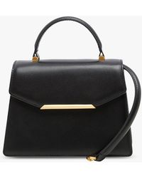 Jasper Conran - Francine Top Handle Leather Grab Bag - Lyst