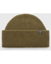 AllSaints - West Skull Cap Beanie - Lyst