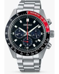 Seiko - Ssc915p1 Prospex Speedtimer Go Large Solar Chronograph Bracelet Strap Watch - Lyst