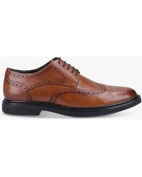 Hush Puppies - Kingston Brogue Leather Shoes - Lyst