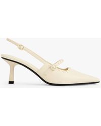 Charles & Keith - Studded Slingback Court Shoes - Lyst