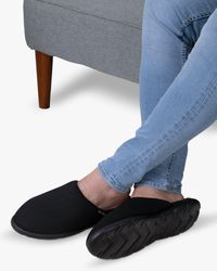 Totes - Iso Flex Textured Mule Slippers - Lyst
