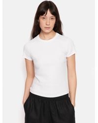 Jigsaw - Fine Cotton T-shirt - Lyst