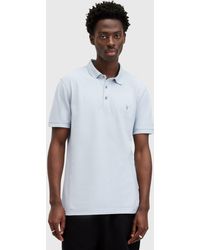 AllSaints - Reform Short Sleeve Polo Shirt - Lyst