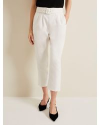 Phase Eight - Gaia Tailored Cropped Trousers - Lyst