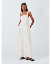 PAIGE - Ginseng Tiered Maxi Dress - Lyst