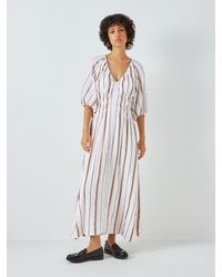 Summery Copenhagen - Bella Stripe Maxi Dress - Lyst