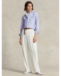 Ralph Lauren - Polo Striped Cotton Shirt - Lyst