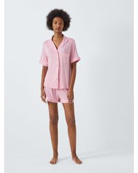 John Lewis - Aria Shirt Shorty Pyjama Set - Lyst