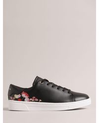 Ted Baker - Arlita Floral Cupsole Trainers - Lyst
