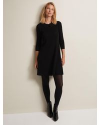 Phase Eight - Evelyn Ribbed Mini Dress - Lyst