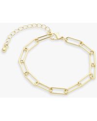 John Lewis - Paperclip Link Chain Bracelet - Lyst