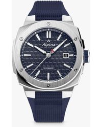 Alpina - Al-525n4ae6 Alpiner Extreme Date Automatic Rubber Strap Watch - Lyst
