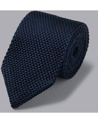 Charles Tyrwhitt - Silk Knit Slim Tie - Lyst