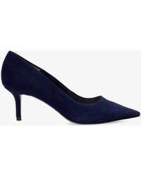 Dune - Absolute Suede Pointed Toe Court Shoes - Lyst