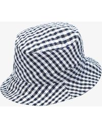 Brora - Gingham Bucket Hat - Lyst