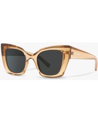Saint Laurent - Sl 552 Ultra Cat Eye Sunglasses - Lyst