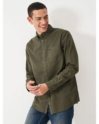 Crew - Garment Dyed Oxford Shirt - Lyst