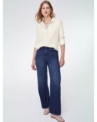 Baukjen - Organic Cotton Classic Wide Leg Jeans - Lyst