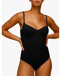 Whistles - Ribbed Swimsuit - Lyst
