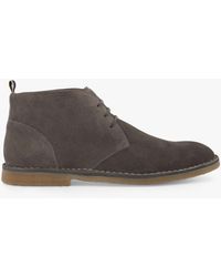 Dune - Cashed Suede Casual Chukka Boots - Lyst