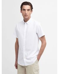 Barbour - Cotton Short Sleeve Tailored Shirt - Lyst