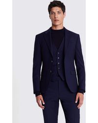 Moss - X Dkny Wool Blend Slim Fit Suit Jacket - Lyst