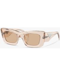 Prada - Pr 13zs Cat's Eye Sunglasses - Lyst