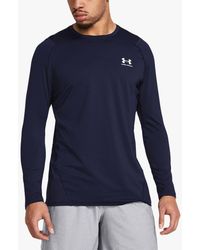 Under Armour - Ua Hg Armour Fitted Ls T-shirt - Lyst