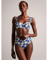 Ted Baker - Pippea Soft Cup Bikini Top - Lyst