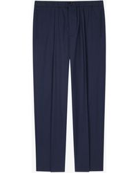Paul Smith - Ps Front Pleat Elastic Waist Trousers - Lyst