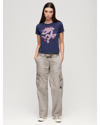 Superdry - Low Rise Utility Trousers - Lyst