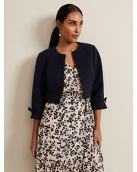Phase Eight - Petite Zoelle Bow Detail Tailored Jacket - Lyst