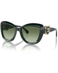 Chanel - Cat Eye Sunglasses Ch5517 Green Vendome/green Gradient - Lyst
