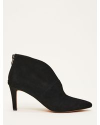 Phase Eight - Cut Out Suede Shoe Boots - Lyst