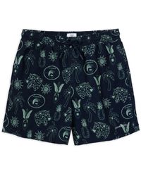 Chelsea Peers - Tropical Holiday Print Swim Shorts - Lyst