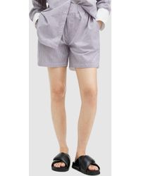 AllSaints - Karina Organic Cotton Shorts - Lyst