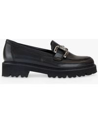 Gabor - Donna Leather Loafers - Lyst