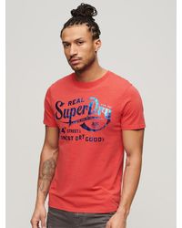 Superdry - Metallic Workwear Graphic T-shirt - Lyst