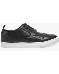 Pod - Foley Leather Brogue Trainers - Lyst