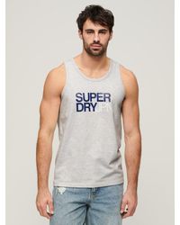 Superdry - Sportswear Relaxed Vest Top - Lyst
