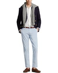 Ralph Lauren - Polo Stretch Slim Fit Flat Front Trousers - Lyst